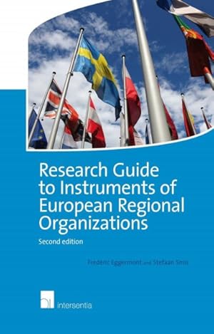 Imagen del vendedor de Research Guide to Instruments of European Regional Organizations a la venta por GreatBookPrices