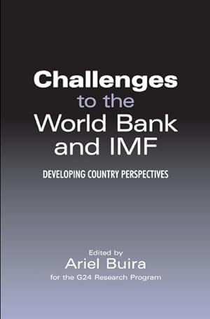 Immagine del venditore per Challenges to the World Bank and Imf : Developing Country Perspectives venduto da GreatBookPrices