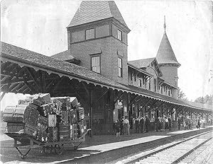 Seller image for Sebago Lake Railroad Station, Standish, Maine. for sale by Lirolay