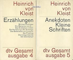 Heinrich von Kleist : Erzählungen + Anekdoten. Kleine Schriften