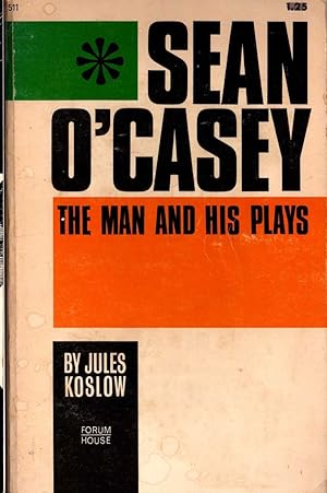 Bild des Verkufers fr SEAN O'CASEY. The Man and his Plays zum Verkauf von Mr.G.D.Price