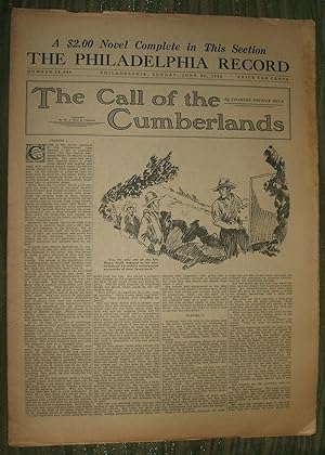 Bild des Verkufers fr Philadelphia Record Magazine Section June 23 1929 Call of the Cumberlands zum Verkauf von biblioboy