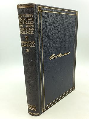 Image du vendeur pour LECTURES AND ARTICLES ON CHRISTIAN SCIENCE mis en vente par Kubik Fine Books Ltd., ABAA