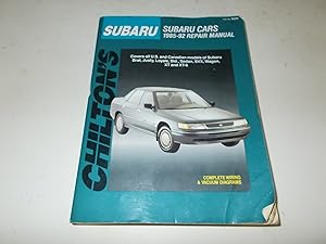 Seller image for Chilton's Subaru: Subaru Cars 1985-92 Repair Manual for sale by Paradise Found Books