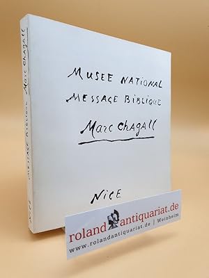 Bild des Verkufers fr Nationalmuseum Biblische Botschaft Marc Chagall zum Verkauf von Roland Antiquariat UG haftungsbeschrnkt