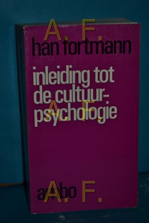 Bild des Verkufers fr Inleiding tot de cultuurpsychologie zum Verkauf von Antiquarische Fundgrube e.U.