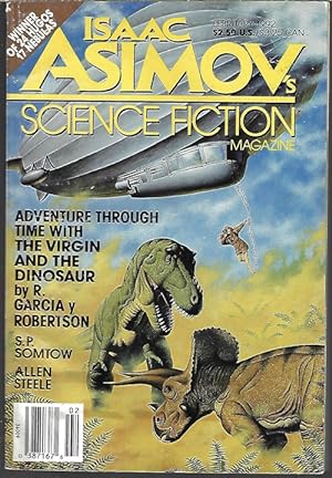 Bild des Verkufers fr Isaac ASIMOV'S Science Fiction: February, Feb. 1992 zum Verkauf von Books from the Crypt