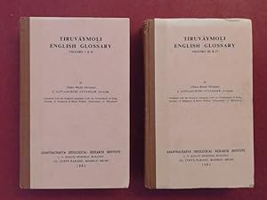 Tiruvaymoli: English glossary (volumes I - IV in 2 volumes). By (Jnana Bhakti Bhusana) S. Satyamu...