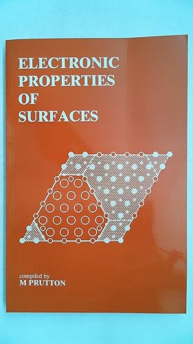 Immagine del venditore per Electronic Properties of Surfaces. venduto da Antiquariat Maiwald