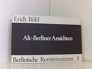 Seller image for Alt-Berliner Ansichten for sale by Book Broker