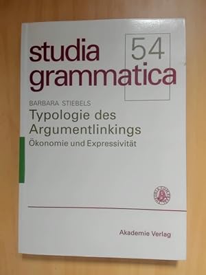Seller image for Typologie des Argumentlinkings. konomie und Expressivitt for sale by avelibro OHG