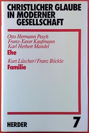 Seller image for Christlicher Glaube in moderner Gesellschaft - Teilband 7 for sale by biblion2