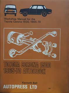Toyota Corona 1500 1965-70 Autobook