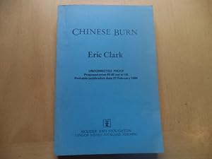 Chinese Burn (An Uncorrected Proof Copy)