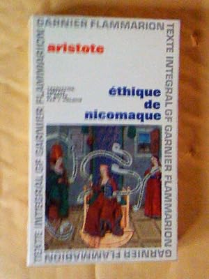 Immagine del venditore per Ethique de Nicomaque - Texte, traduction, prface et notes par Jean Voilquin venduto da Claudine Bouvier