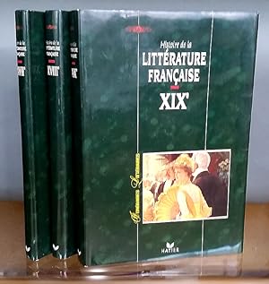 Immagine del venditore per Histoire de la Littrature Franaise. XVIIe & XVIIIe & XIXe Sicles [3 Tomes] venduto da Lirolay