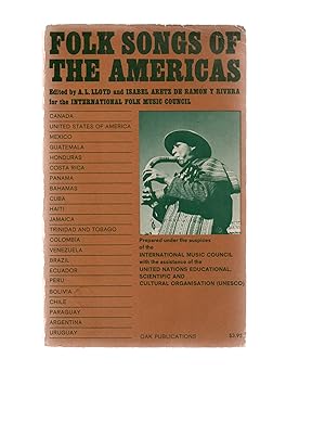 Imagen del vendedor de Folk Songs of the Americas. a la venta por VJ Books