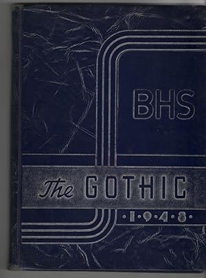 The Gothic 1948 (High School Yearbook, Bloomington Indiana)
