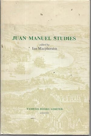 Immagine del venditore per Juan Manuel Studies (Serie A - Monografias LX [60]) venduto da Bookfeathers, LLC