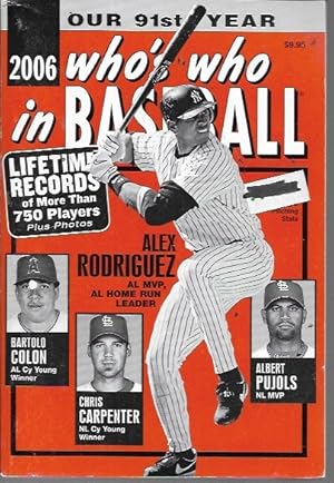 Imagen del vendedor de Who's Who in Baseball: 2006: (91st Edition) a la venta por Bookfeathers, LLC