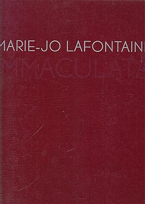 Bild des Verkufers fr Marie-Jo Lafontaine. Immaculata 1990/ 1991 zum Verkauf von Stefan Schuelke Fine Books