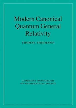 Seller image for Modern Canonical Quantum General Relativity for sale by GreatBookPrices