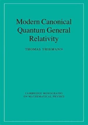 Seller image for Modern Canonical Quantum General Relativity for sale by GreatBookPrices