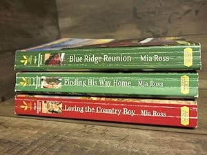 Seller image for 3 Berrett's Mill Series Christian Fiction (Blue Ridge Reunion, Lo for sale by Archives Books inc.