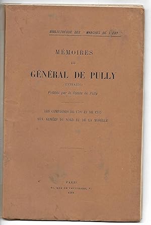 MÉMOIRES du Général de PULLY