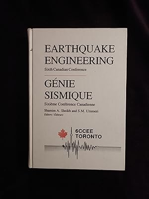 Immagine del venditore per EARTHQUAKE ENGINEERING - SIXTH CANADIAN CONFERENCE venduto da JB's Book Vault
