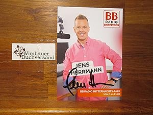 Bild des Verkufers fr Original Autogramm Jens Herrmann Radio BB /// Autogramm Autograph signiert signed signee zum Verkauf von Antiquariat im Kaiserviertel | Wimbauer Buchversand