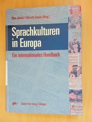 Bild des Verkufers fr Sprachkulturen in Europa Ein internationales Handbuch zum Verkauf von avelibro OHG