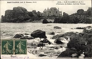 Imagen del vendedor de Ansichtskarte / Postkarte Port Blanc Ctes d'Armor, le Illiec, L'Habitation du Maestro Ambroise Thomas a la venta por akpool GmbH