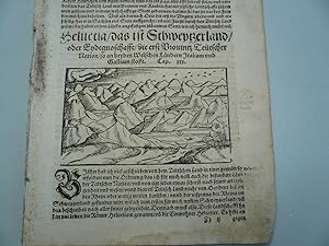 Bild des Verkufers fr Schweiz Geschichte, anno 1560, 16 S., 2 grosse Holzschnitte, S. Mnster, Cosmographia, frhe Ausgabe, sehr selten --mit zahlreichen Holzschnitten, u.a. blattgrosse Karte vom Wallis, doppelblattgrosse Ansicht von Sitten. Blattgrsse jeweils 30 x 20 cm., gering gebrunt. zum Verkauf von Hammelburger Antiquariat