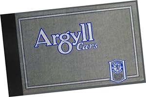 Argyll Car 1926 : Illustrated Catalogue with prices.