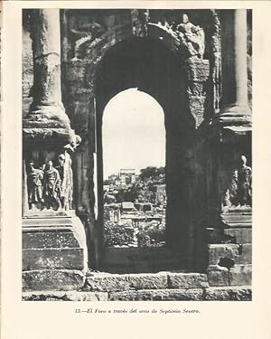 Seller image for LAMINA 20826: El Foro de Roma visto desde el Arco de Severo for sale by EL BOLETIN