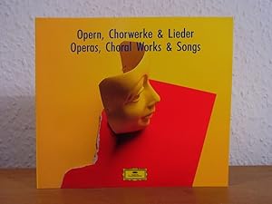 Seller image for Opern, Chorwerke & Lieder - Operas, Choral Works & Songs - Opras,  uvres chorales et mlodies [Katalog No. 4437 694-2] for sale by Antiquariat Weber
