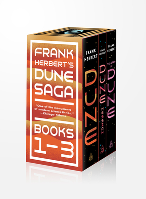 Immagine del venditore per Frank Herbert's Dune Saga 3-Book Boxed Set: Dune, Dune Messiah, and Children of Dune (Paperback or Softback) venduto da BargainBookStores