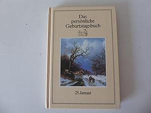 Seller image for Das persnliche Geburtstagsbuch 25. Januar. Hardcover for sale by Deichkieker Bcherkiste