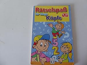 Bild des Verkufers fr Rtselspa fr kluge Kpfe. 9 - 10 Jahre. Softcover / Block zum Verkauf von Deichkieker Bcherkiste