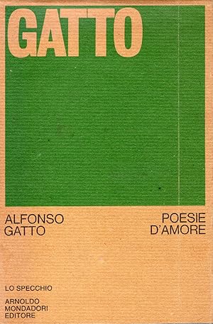 Poesie d'amore 1941-'49, 1960-'72