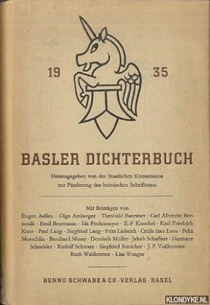 Seller image for Basler Dichterbuch for sale by Klondyke