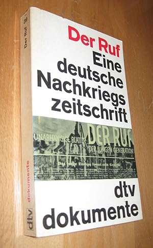 Seller image for Der Ruf - Eine deutsche Nachkriegszeitschrift for sale by Dipl.-Inform. Gerd Suelmann