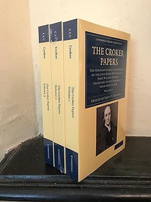 Immagine del venditore per The Croker Papers 3 Volume Set: The Correspondence and Diaries of the Late Right Honourable John Wilson Croker, LL.D., F.R.S., Secretary to the . - British and Irish History, 19th Century) venduto da Temple Bar Bookshop