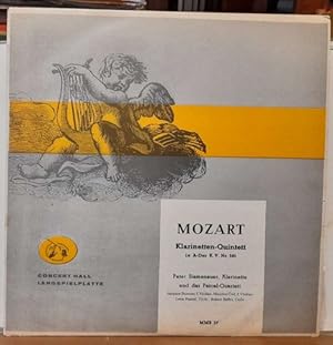 Mozart Klarinetten-Quintett in A-Dur K.V. Nr. 581 LP 33 1/3 Umin. (dabei: Jacques Dumont, Maurice...