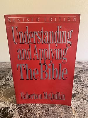 Seller image for Understanding and Appling the Bible for sale by Vero Beach Books