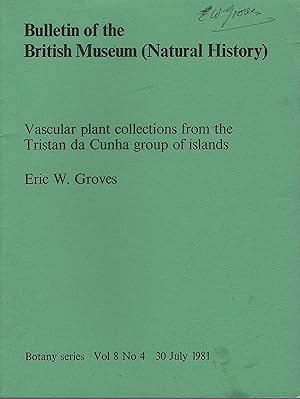 Vascular Plant Collections From the Tristan da Cunha Group of Islands (signed copy]