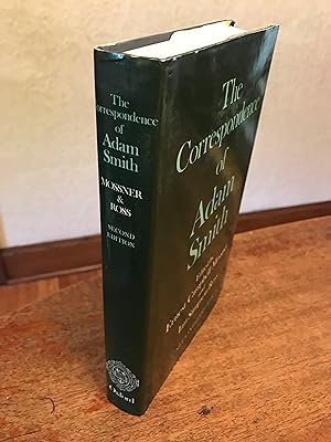 Bild des Verkufers fr The Correspondence of Adam Smith (Glasgow Edition of the Works of Adam Smith) zum Verkauf von Chris Duggan, Bookseller