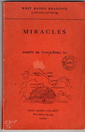 Seller image for Miracles (West Baden Readings in Philosophy and Theology) for sale by Recycled Books & Music