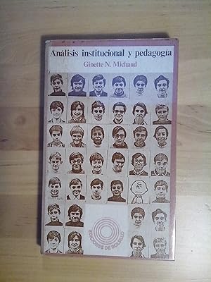 Immagine del venditore per Anlisis institucional y pedagoga venduto da Llibres Bombeta